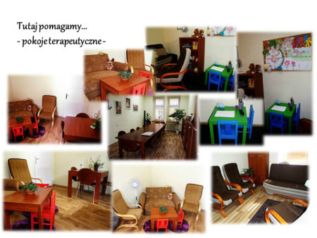 Zdjęcia pomieszczeń terapeutyczno-biurowych